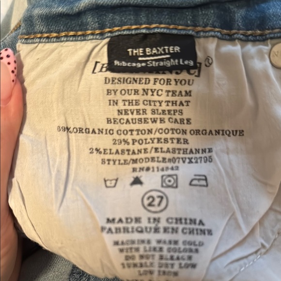 Distressed The Baxter Women's Jeans BlankNYC - Picture 12 of 13